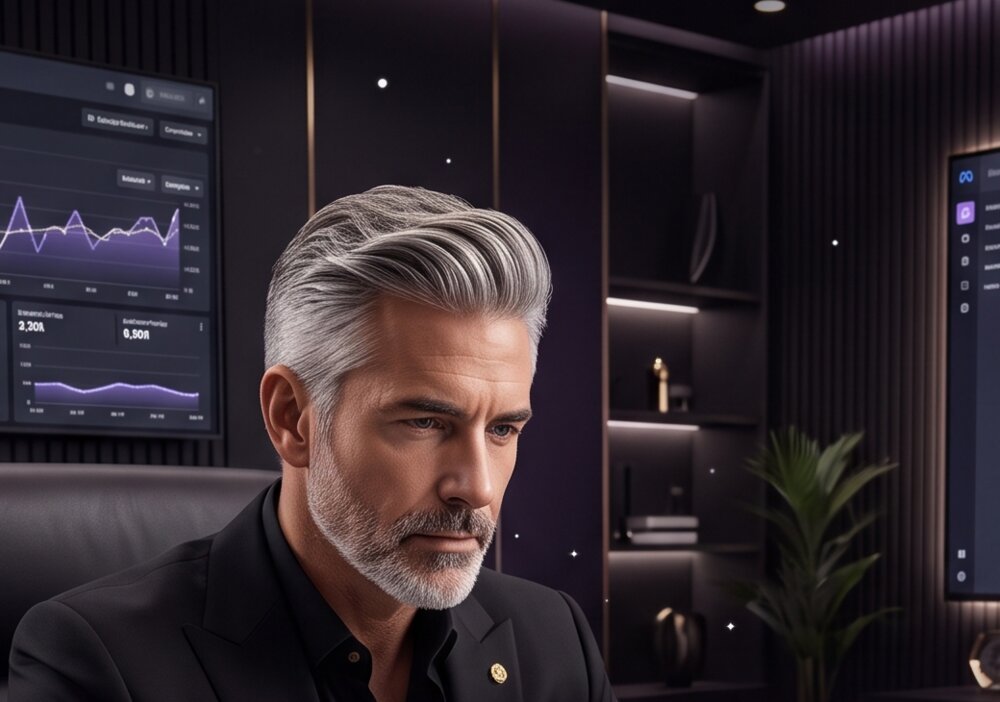 Mentor de Marketing Espiritual Pro gestionando campañas de Meta Ads